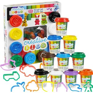 22 Piece Kids Craft Dough Play Set