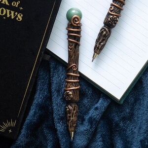Abundance Crystal Wand Pen For Manifesting Ideas