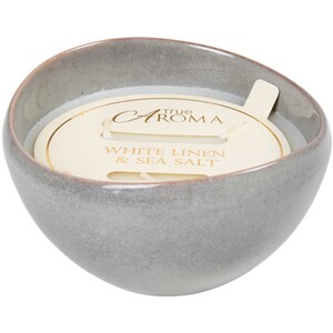 White Linen and Sea Salt Reactive Scented Candle
