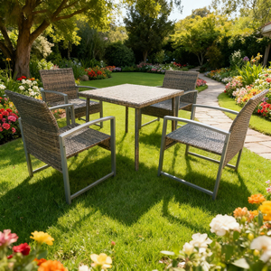 Rattan Dining Garden Set