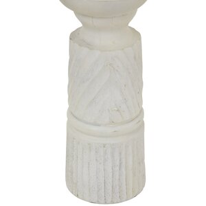 Carved Candle Holder Bloomville Collection for Elegant Decor