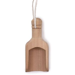 Mini Wooden Scoops for Bath Salts Granular Products Elegant Handy