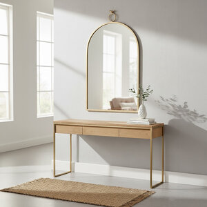 Josie Silver Round Wall Mirror