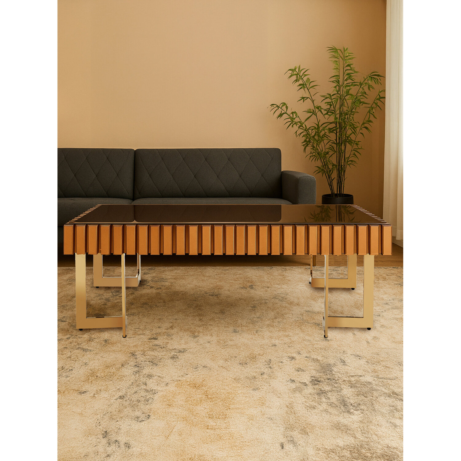 Rivoli Coffee Table - Gold