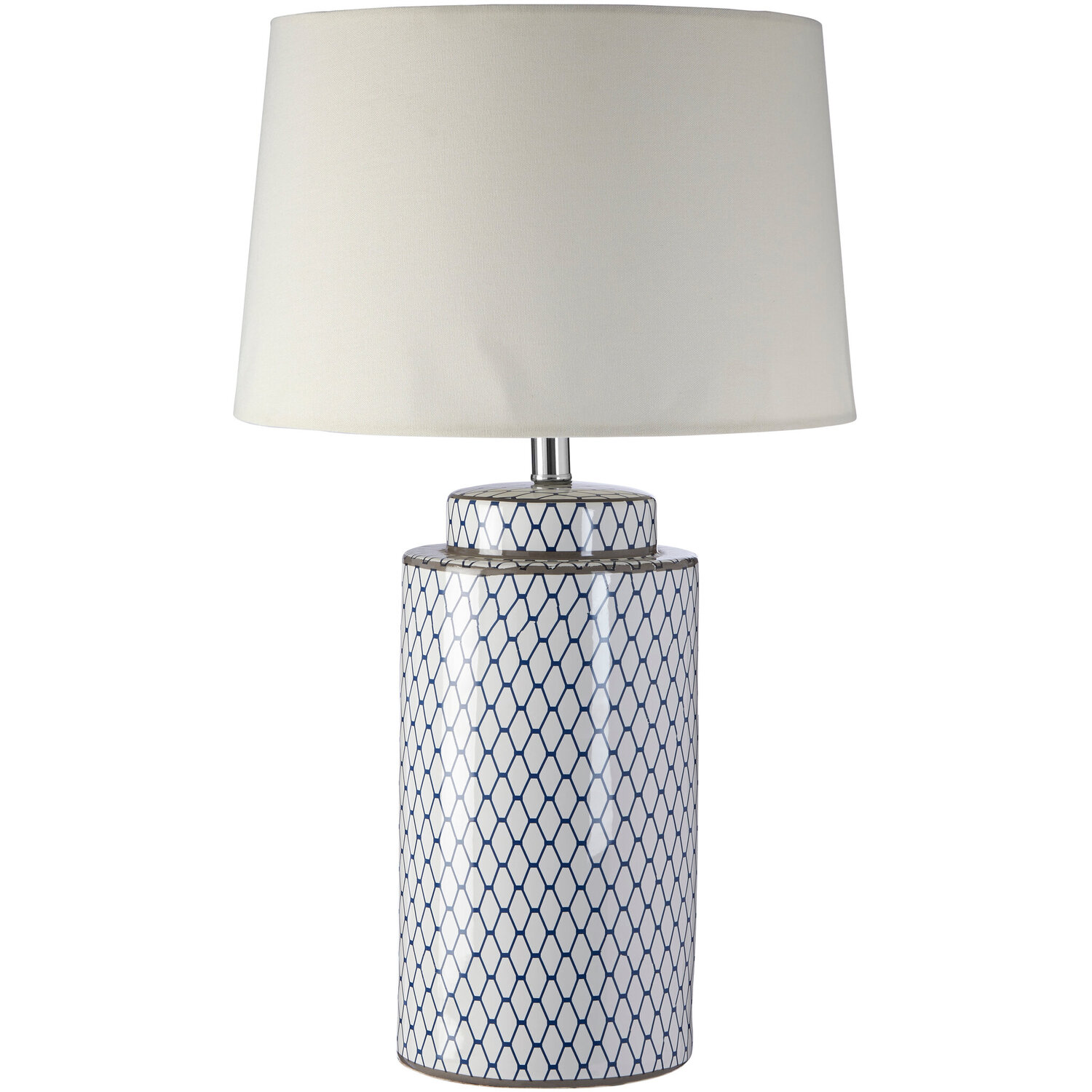 Image of Sorino Ceramic Table Lamp With Cream&hellip;