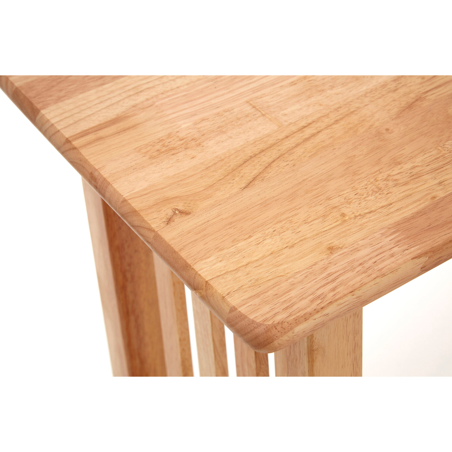 Selby Natural Rectangular Console Table - Brown