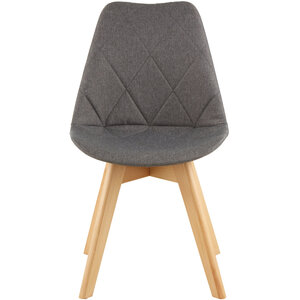 Stockholm Grey Diamond Pattern Dining Chair