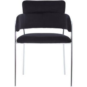Tamzin Black Velvet Dining Chair