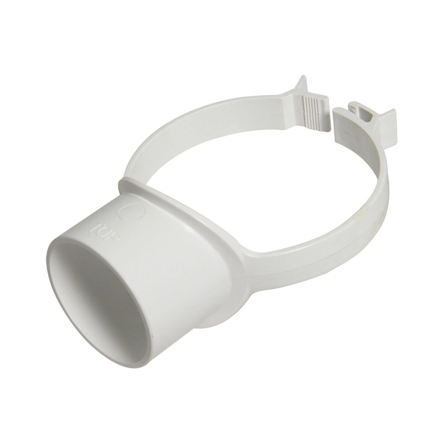 Floplast 110Mm Soil Strap Boss White - Upvc Fitting For Waste Pipes - Sp319 - Grey - Image 6