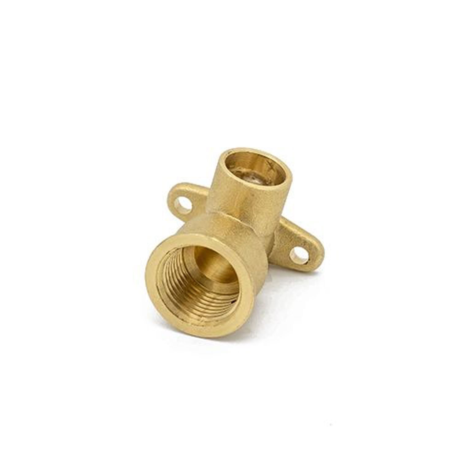 15mm x 1/2"" Solder Ring Elbow Wallplate Fitting - FREE Next-Day Delivery - Image 5