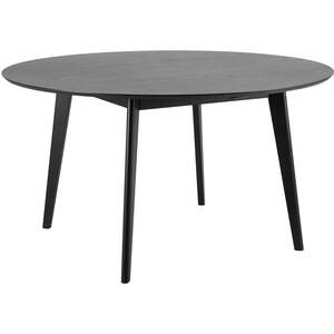 Saffron Round Extendable Wooden Dining Table