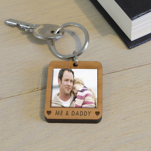 Personalised ME & . . . Photo Upload Key Ring