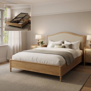 XR Living Emy French Style Wooden Shadow Ottoman Bed