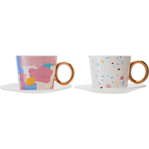 Miami 2 Cups And Saucers Set