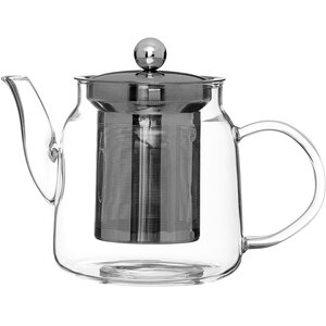 Fuso Borosilicate Glass 650ml Teapot