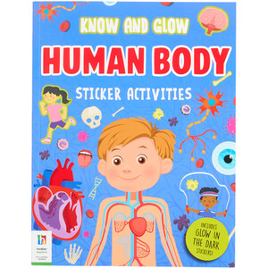 Know and Glow Human Body Sticker Activities