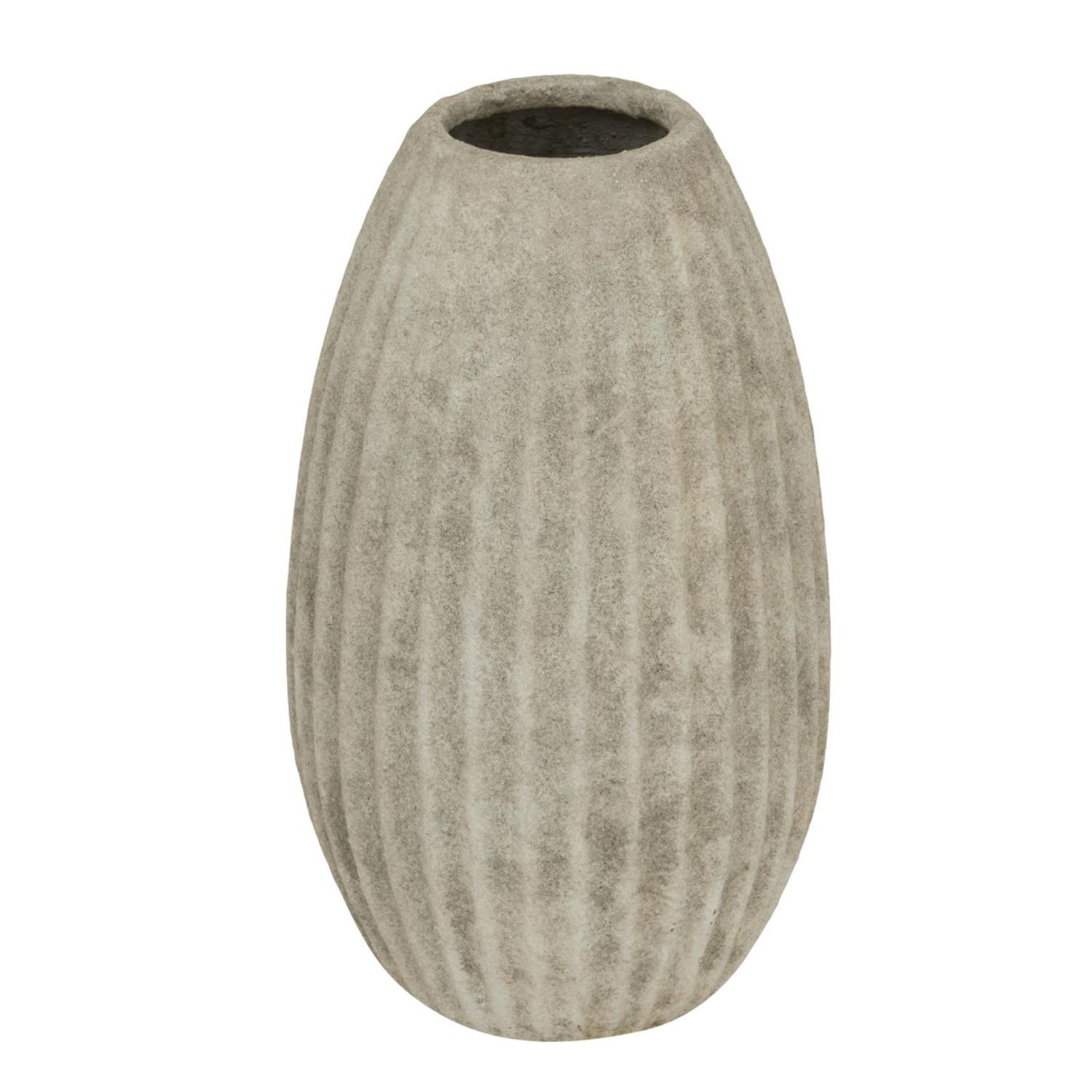 Hill Interiors Catania Olpe Vase - Light Grey