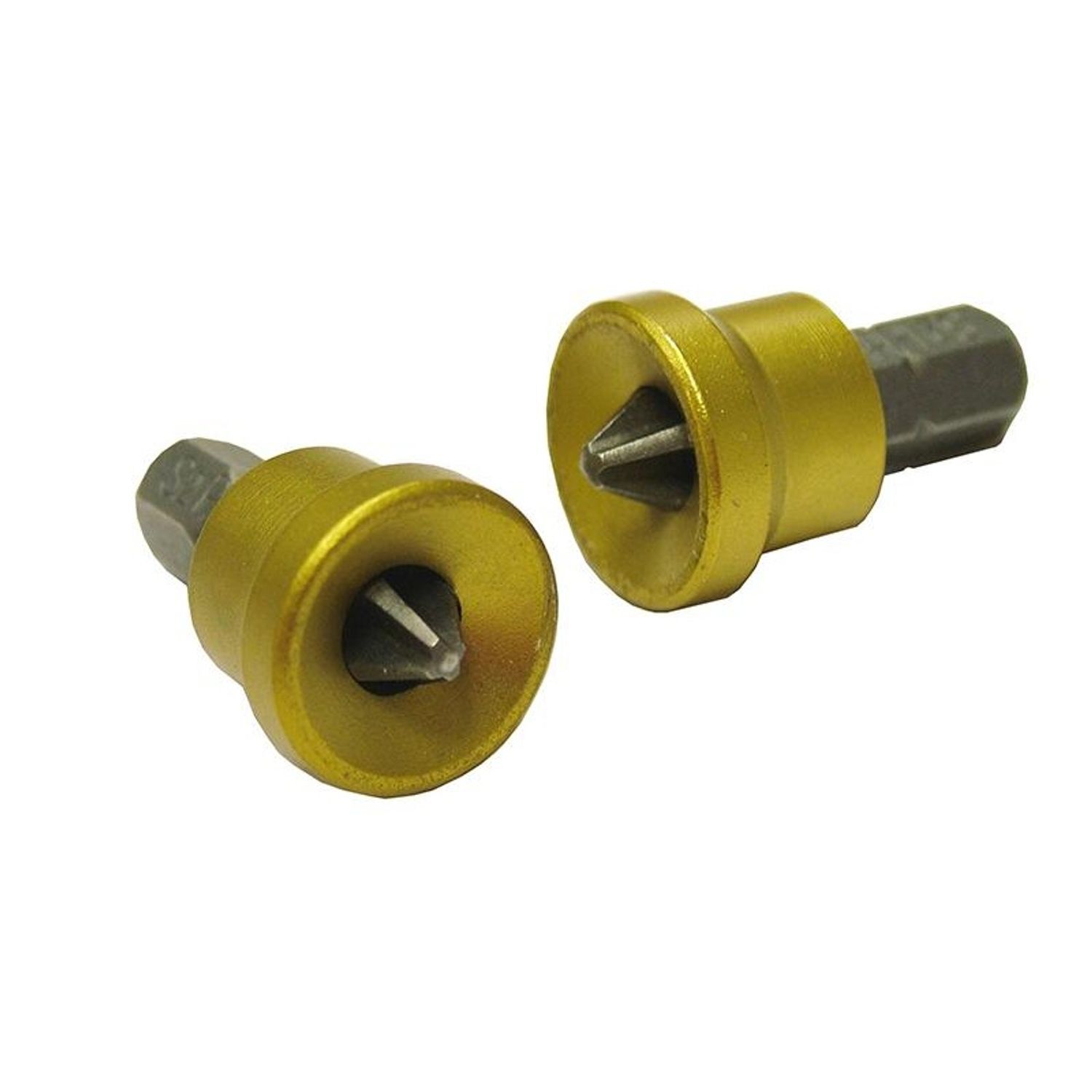 Faithfull Drywall Screwdriver Adaptor + Ph2 Bits (2) - Multi Colour