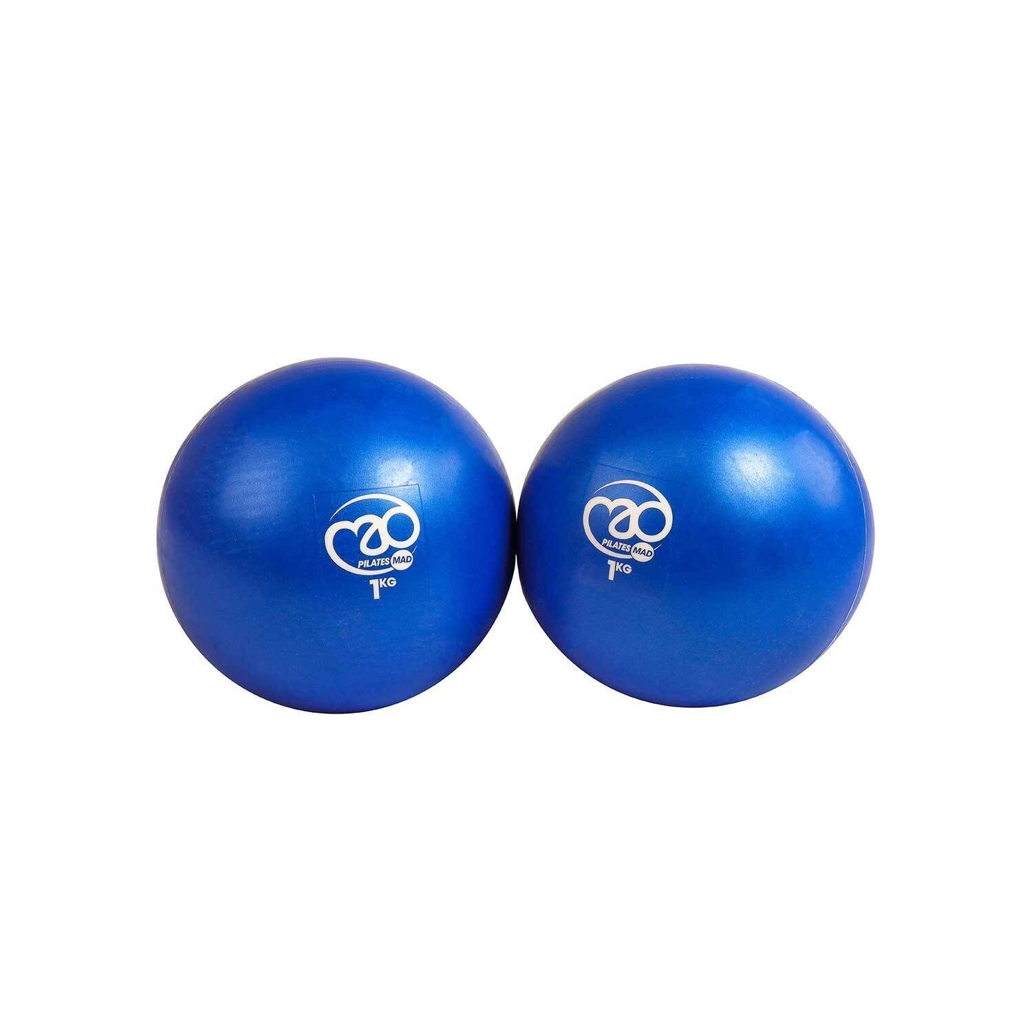 Pilates-Mad Soft Weights (Pack Of 2) - Blue / 1.0Cm