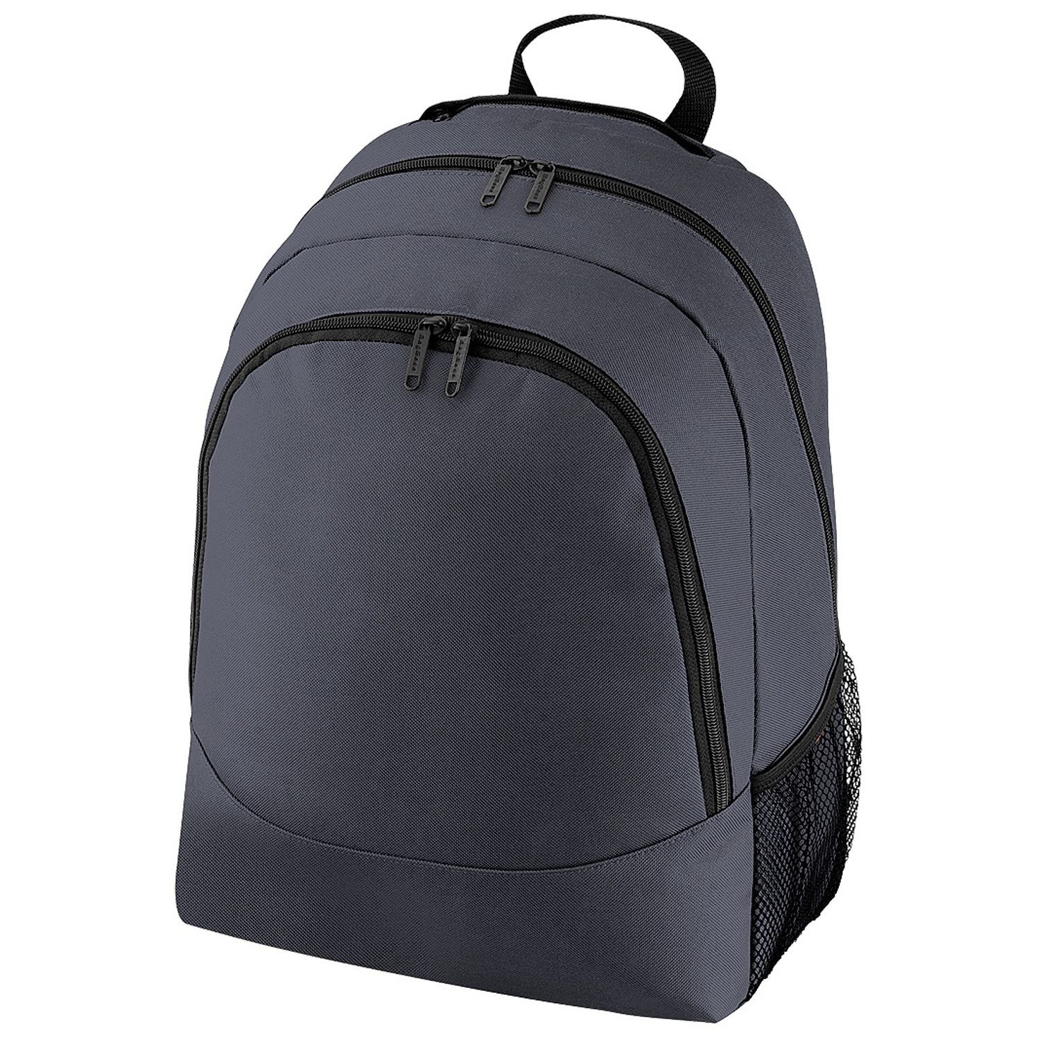 Bagbase Universal Multipurpose Backpack / Rucksack / Bag (18 Litres) (Pack Of 2) - Graphite