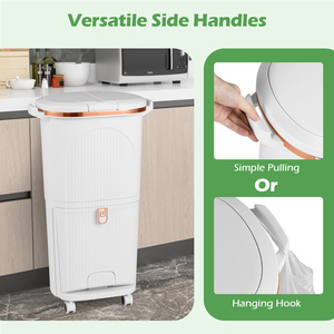 38L Kitchen Trash Can