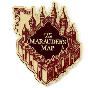 Harry Potter Enamel Marauders Map Badge