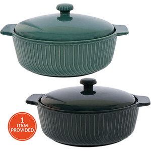 Stockholm Round Casserole with Lid
