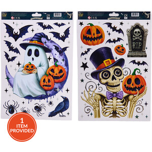 Large Halloween Window Stickers