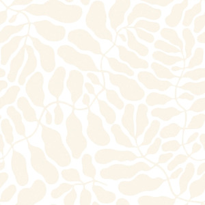 Coral Reef Wallpaper in Ivory