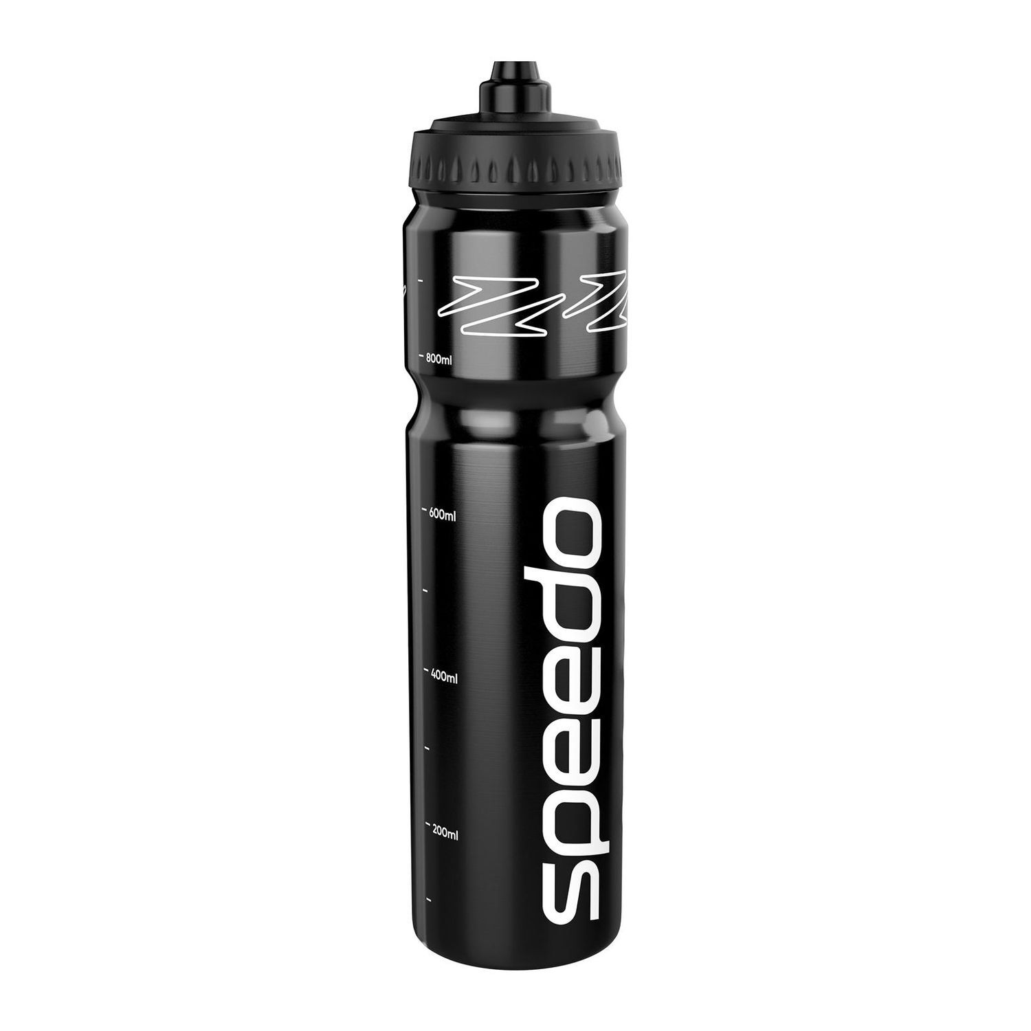 Speedo Logo 1L Water Bottle - Black/White