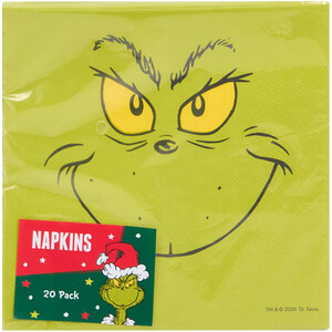 Pack of 20 Grinch Napkins