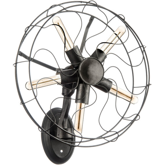 Trissoni Vintage Fan Design Wall Light