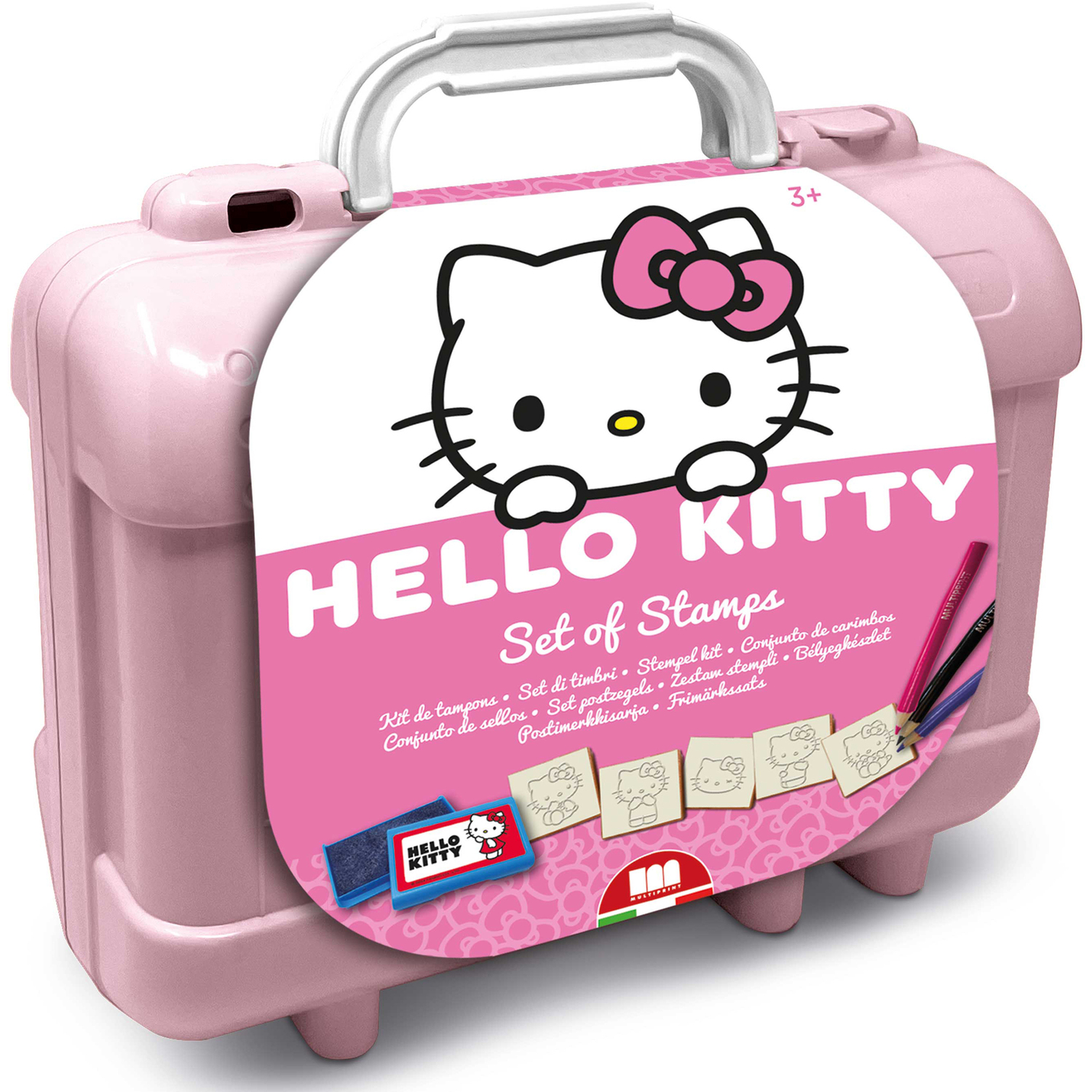 Multiprint Hello Kitty Travel Set By ¿ Kids Activity & Craft Set - Pink