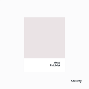 Hemway Chalk Paint Flat Matt Pink Mist 1L