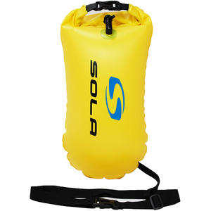 Yellow Inflatable Swim Buoy Small 20 Litre Tow Float