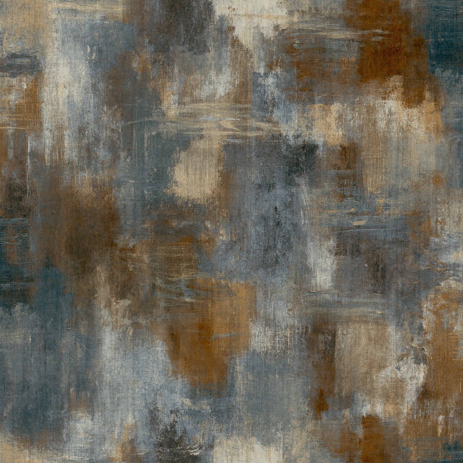 Neutral Abstract Texture Blue Vinyl Wallpaper Plaster Effect Industrial - Image 3