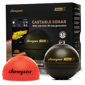 Deeper Chirp + 3 Fish Finder