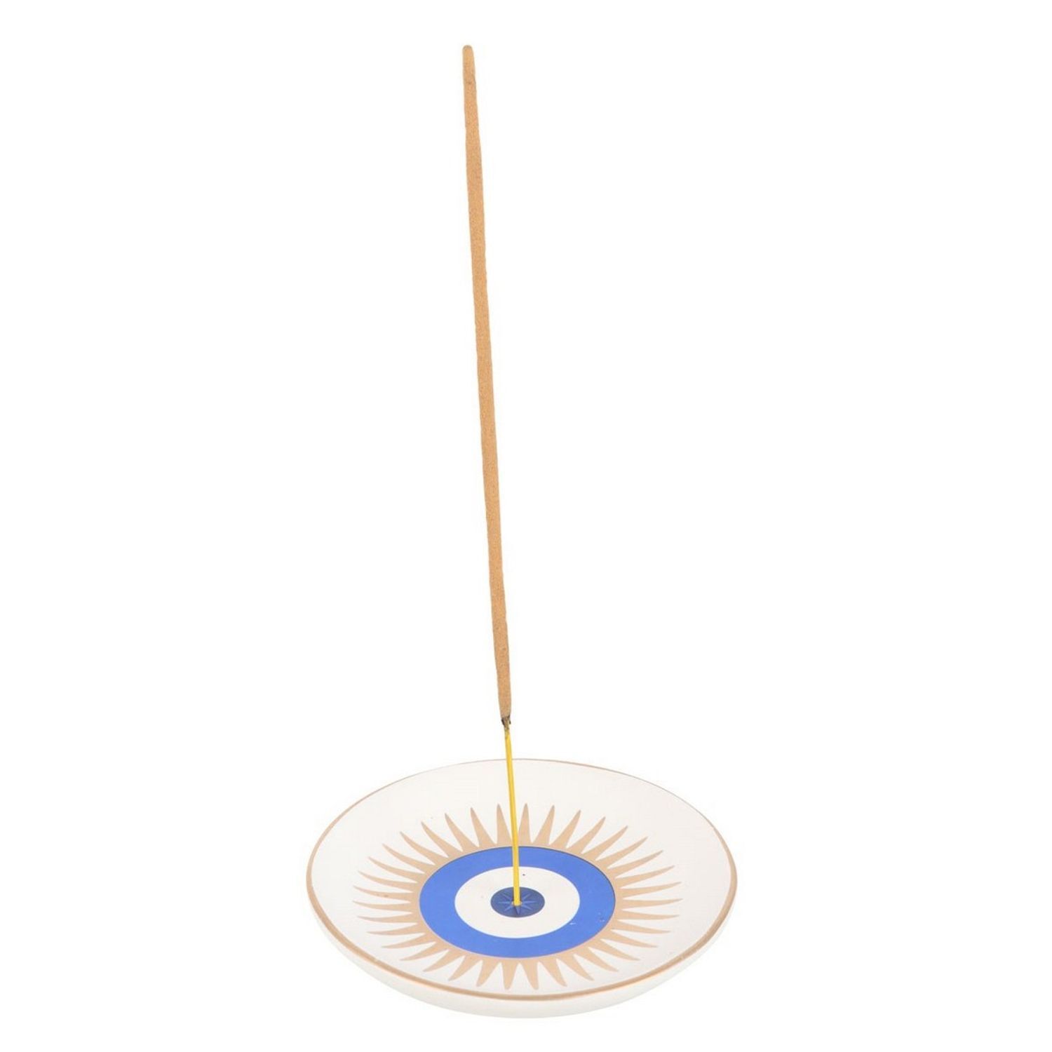 Something Different Unisex Light Blue All Seeing Eye Incense Stick Holder In - Image 2