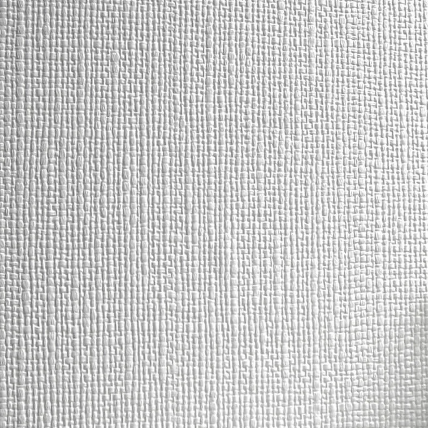 B&Q - White Paintable Wallpaper Weave Effect Original Brooke Anaglypta Free Match Textured - Image 2