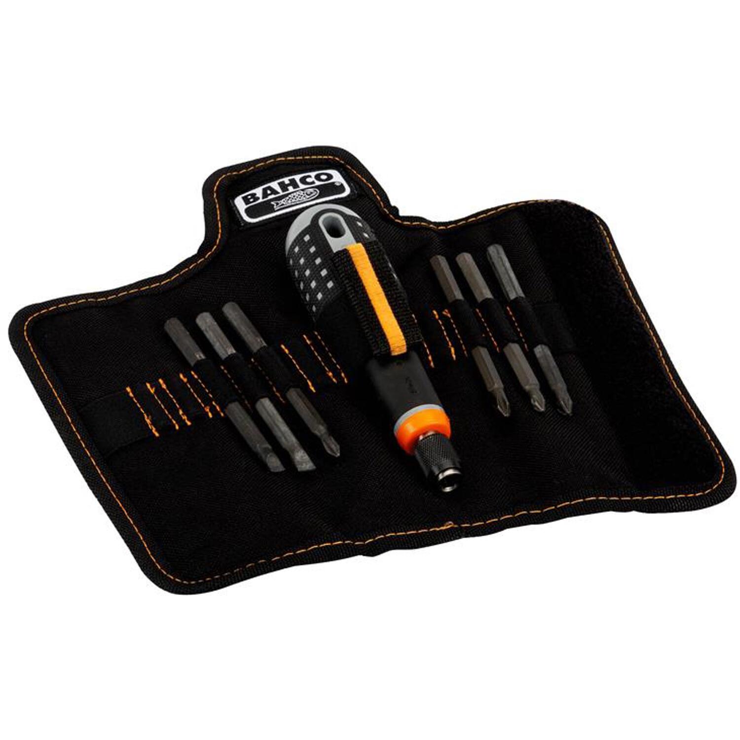 Bahco BE-8571 ERGO 7 Pc Quick Release Interchangeable Bit Holder Screwdriver Set - Image 8