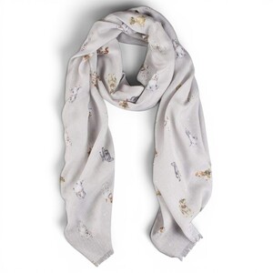 Wrendale Designs A Dog's Life Scarf with Gift Box
