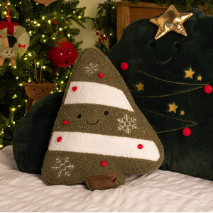 Christmas Tree 3D Shaped Cushion