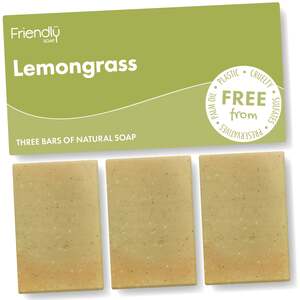 Natural Lemongrass Soap Bar
