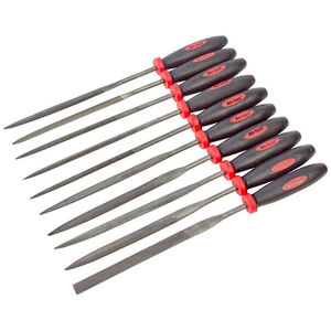 Amtech Needle File Set 10pk 140mm