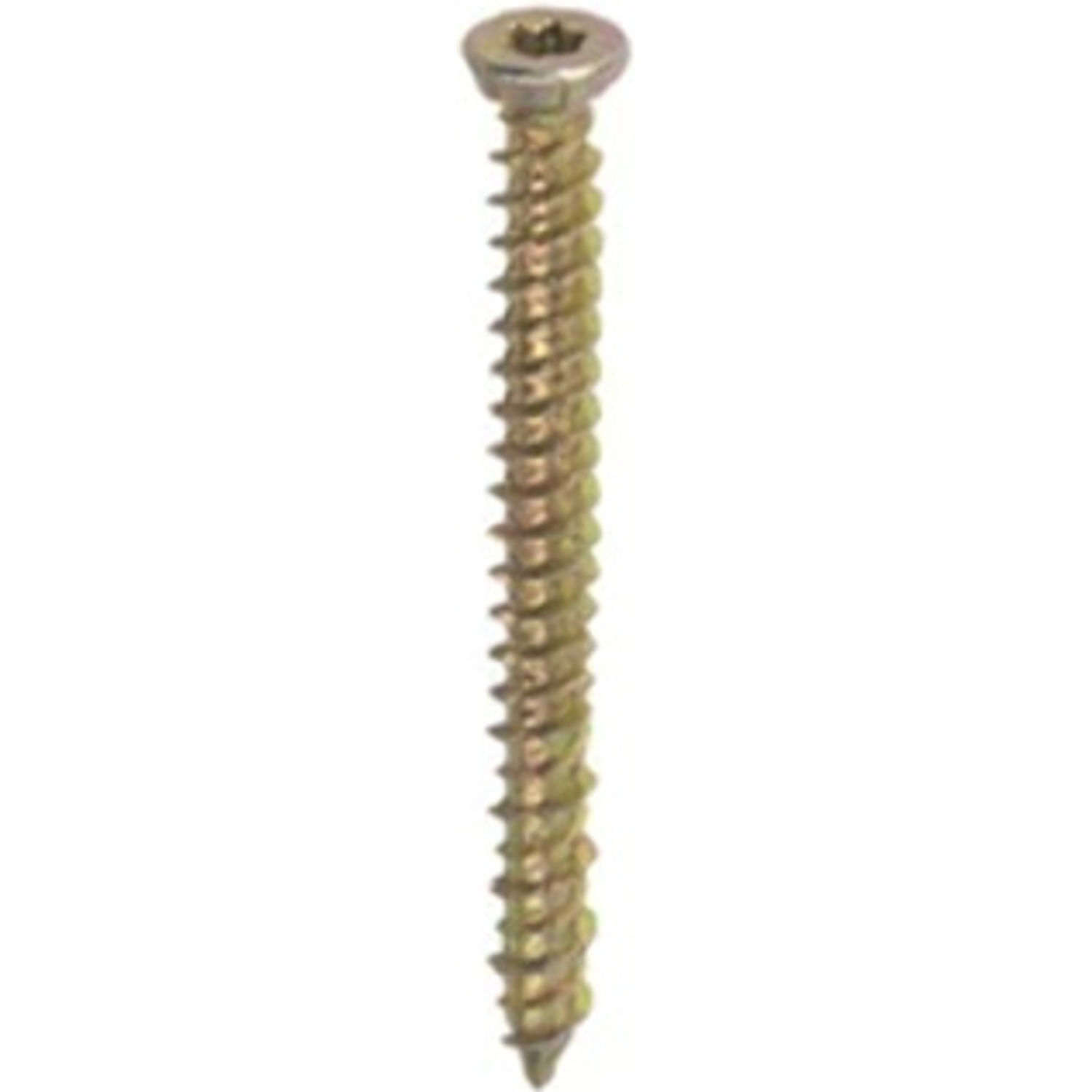 Securfix Frame Screw (Pack Of 10) - Gold
