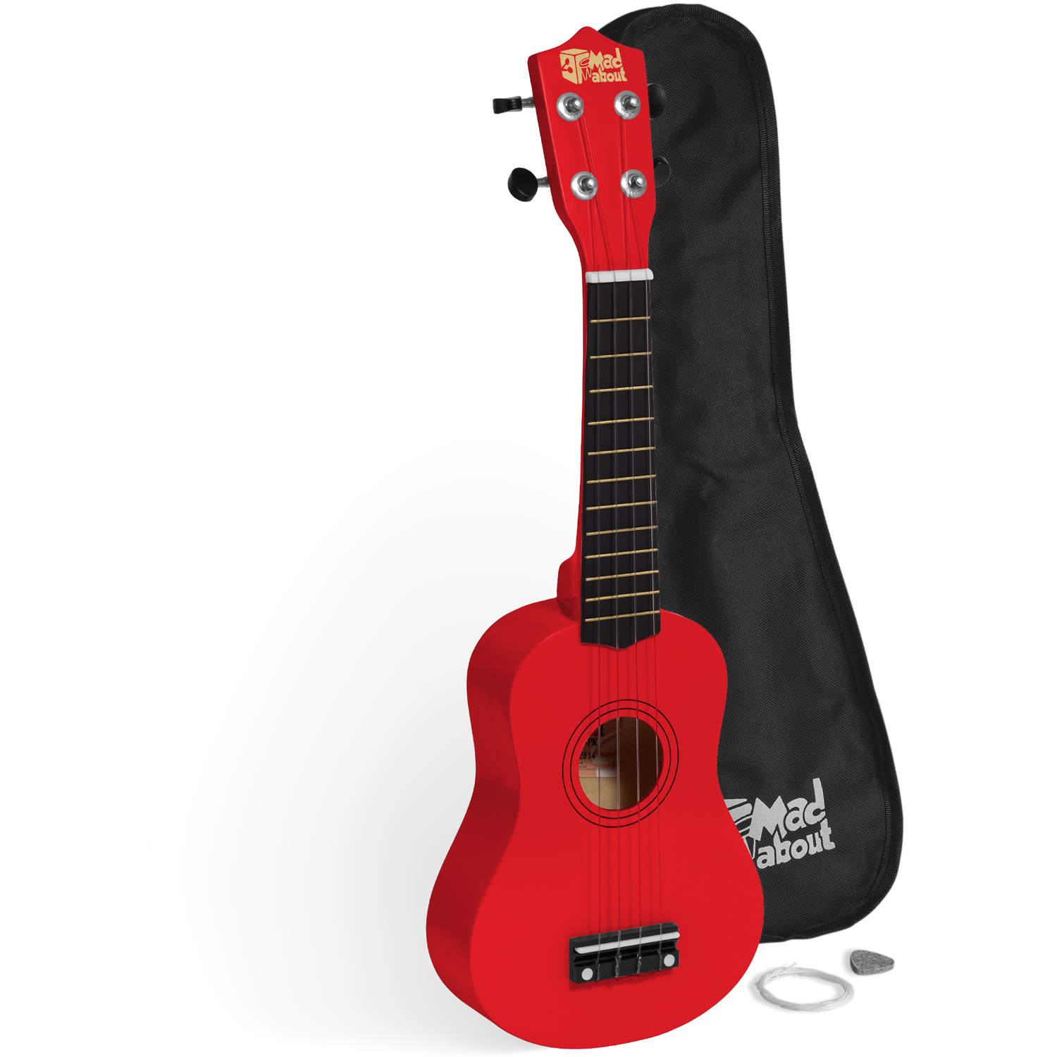 B&Q - Soprano Beginners Ukulele With BagPick & Carbon Strings - Image 2