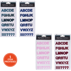 Alphabet Sticker Sheet