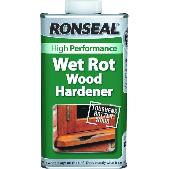 Ronseal Wet Rot Wood Hardener, 250ml.