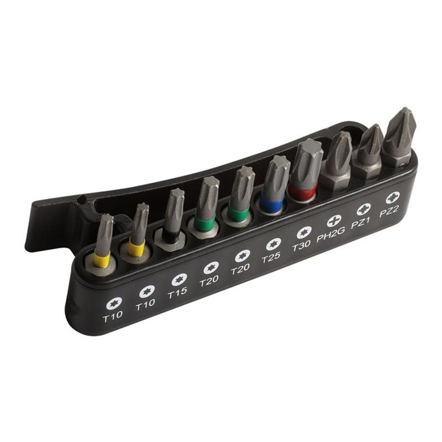 Bahco 59/S10bc Bit Set, 10 Piece A - Multi Colour