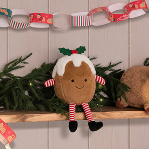 Christmas Pudding Shelf Sitter